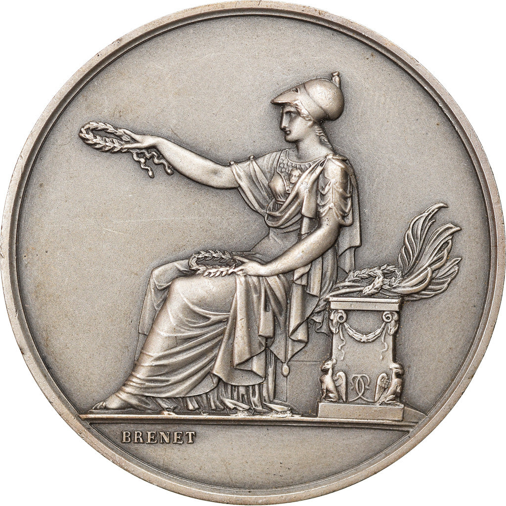 France, Medal, La Société Industrielle de Reims, Brenet, MS(60-62), Silver