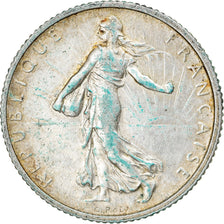 Monnaie, France, Semeuse, Franc, 1918, Paris, TB+, Argent, Gadoury:467, KM:844.1