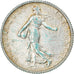 Monnaie, France, Semeuse, Franc, 1918, Paris, TB+, Argent, Gadoury:467, KM:844.1