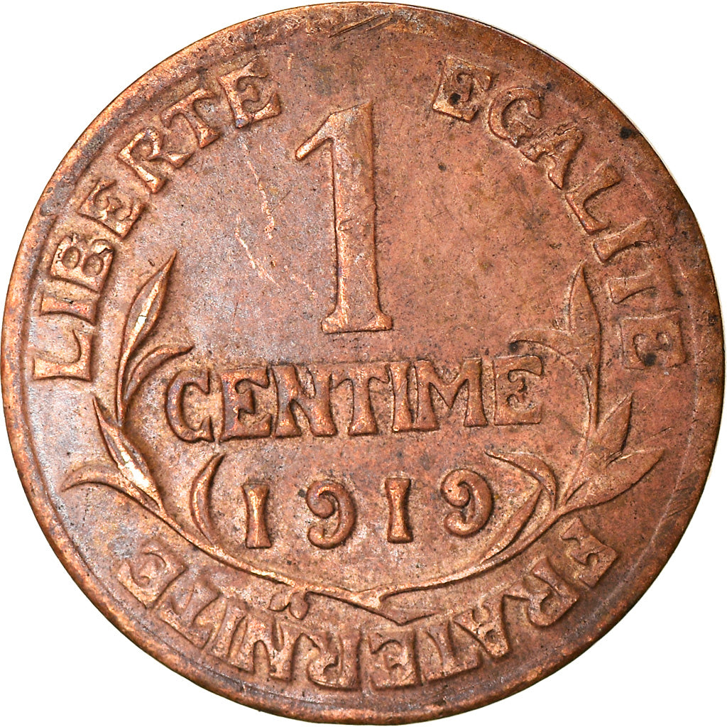 Coin, France, Dupuis, Centime, 1919, Paris, 1 centime, VF(30-35), Bronze