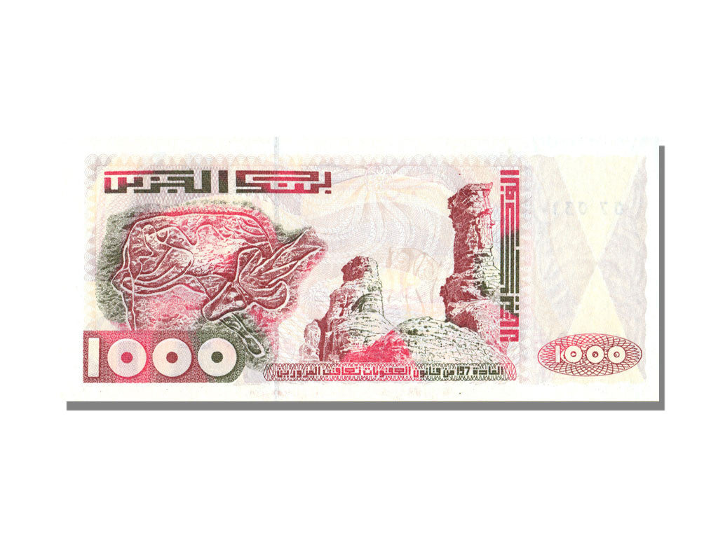 Billete, 1000 Dinars, 1992, Algeria, 1992-05-21, UNC