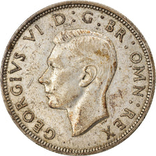 Coin, Great Britain, George VI, 1/2 Crown, 1942, VF(30-35), Silver, KM:856