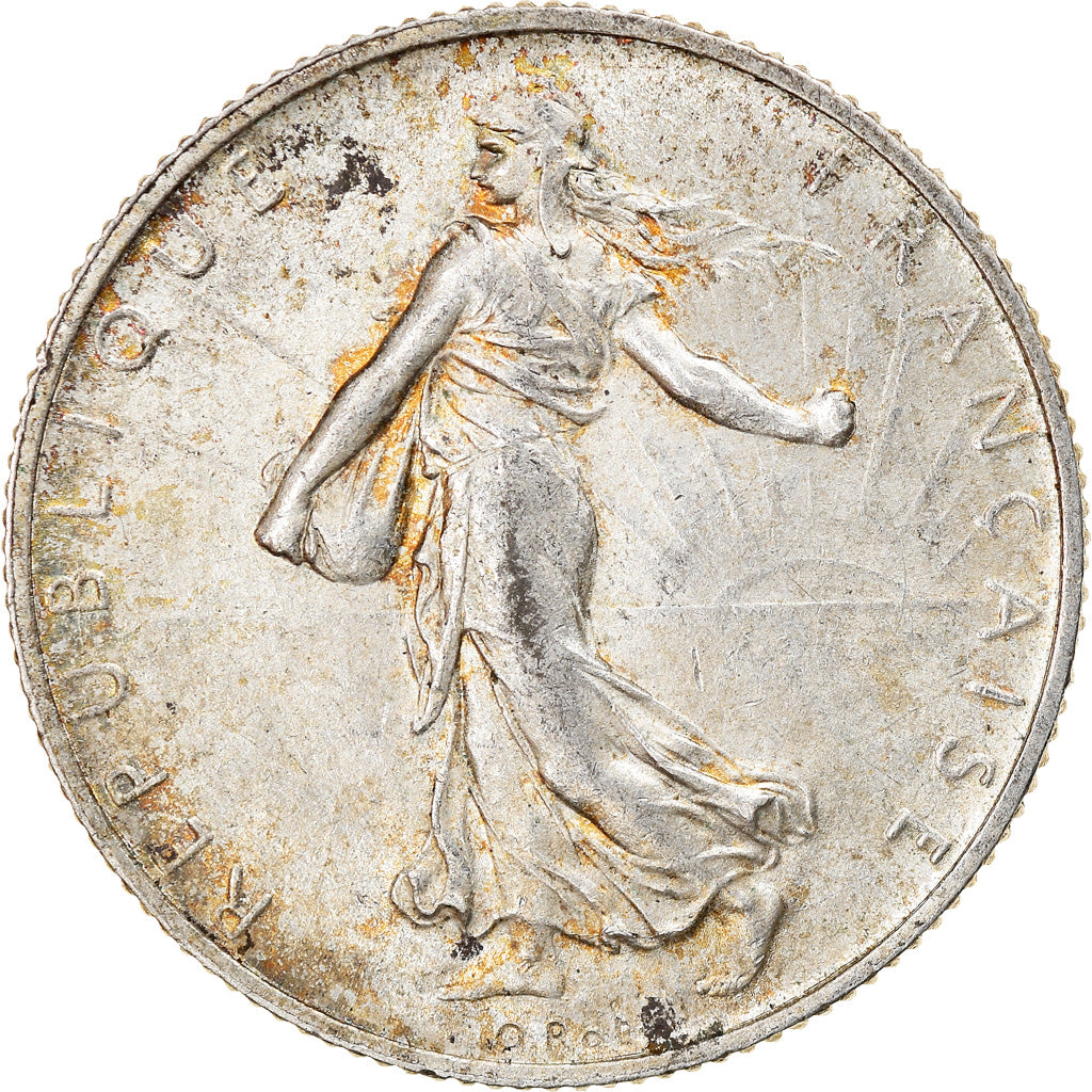 Monnaie, France, Semeuse, 2 Francs, 1915, Paris, TTB, Argent, Gadoury:532