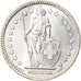 Münze, Schweiz, 2 Francs, 1961, Bern, UNZ, Silber, KM:21