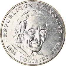 Coin, France, Voltaire, 5 Francs, 1994, Paris, MS(63), Nickel, KM:1063