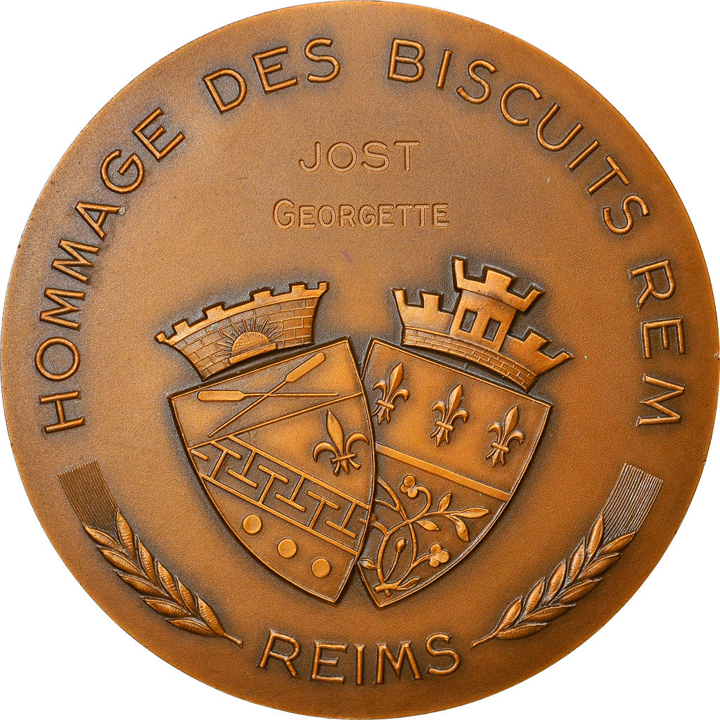 Frankreich, Medaille, French Fifth Republic, Gastronomy, Blin, Reims, VZ+