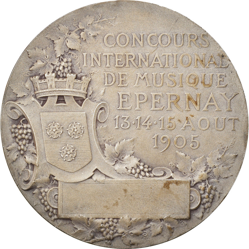 Frankrijk, Medaille, Concours International de Musique d'Epernay, 1905