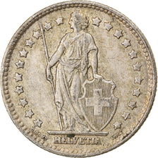 Coin, Switzerland, Franc, 1959, Bern, EF(40-45), Silver, KM:24