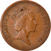 Coin, Great Britain, Elizabeth II, Penny, 1988, EF(40-45), Bronze, KM:935