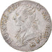 Moneda, Francia, Louis XVI, 1/2 Écu, 1/2 ECU, 44 Sols, 1791, Paris, BC+, Plata