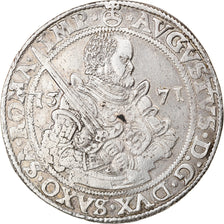 Münze, Deutsch Staaten, SAXONY-ALBERTINE, August I, Thaler, 1571, Dresden, SS