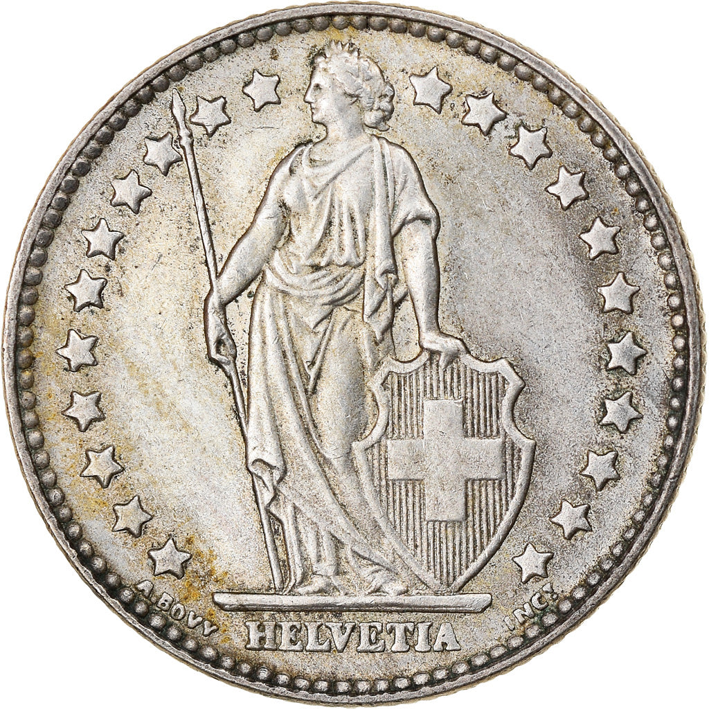 Moneta, Svizzera, Franc, 1961, BB, Argento, KM:24
