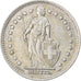 Moneta, Svizzera, Franc, 1945, BB, Argento, KM:24