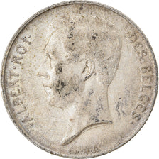 Munten, België, Franc, 1913, ZF, Zilver, KM:72