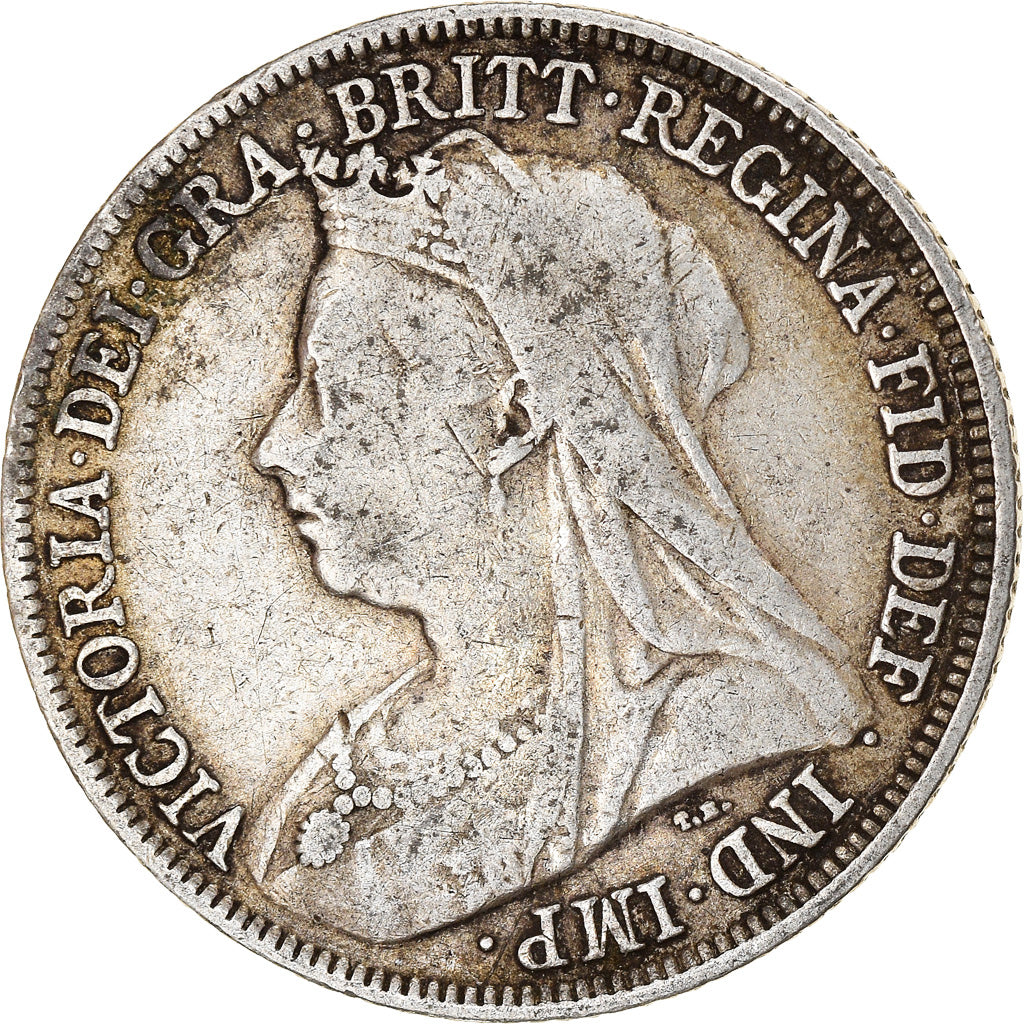 Coin, Great Britain, Victoria, Shilling, 1897, VF(30-35), Silver, KM:780
