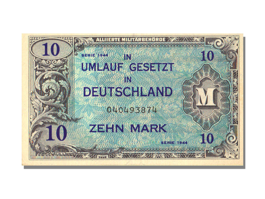 Biljet, Duitsland, 10 Mark, 1944, SUP