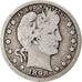 Coin, United States, Barber Quarter, Quarter, 1898, U.S. Mint, Philadelphia
