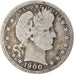 Coin, United States, Barber Quarter, Quarter, 1900, U.S. Mint, New Orleans