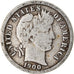 Coin, United States, Barber Dime, Dime, 1900, U.S. Mint, San Francisco