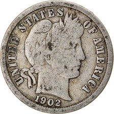 Munten, Verenigde Staten, Barber Dime, Dime, 1902, U.S. Mint, San Francisco