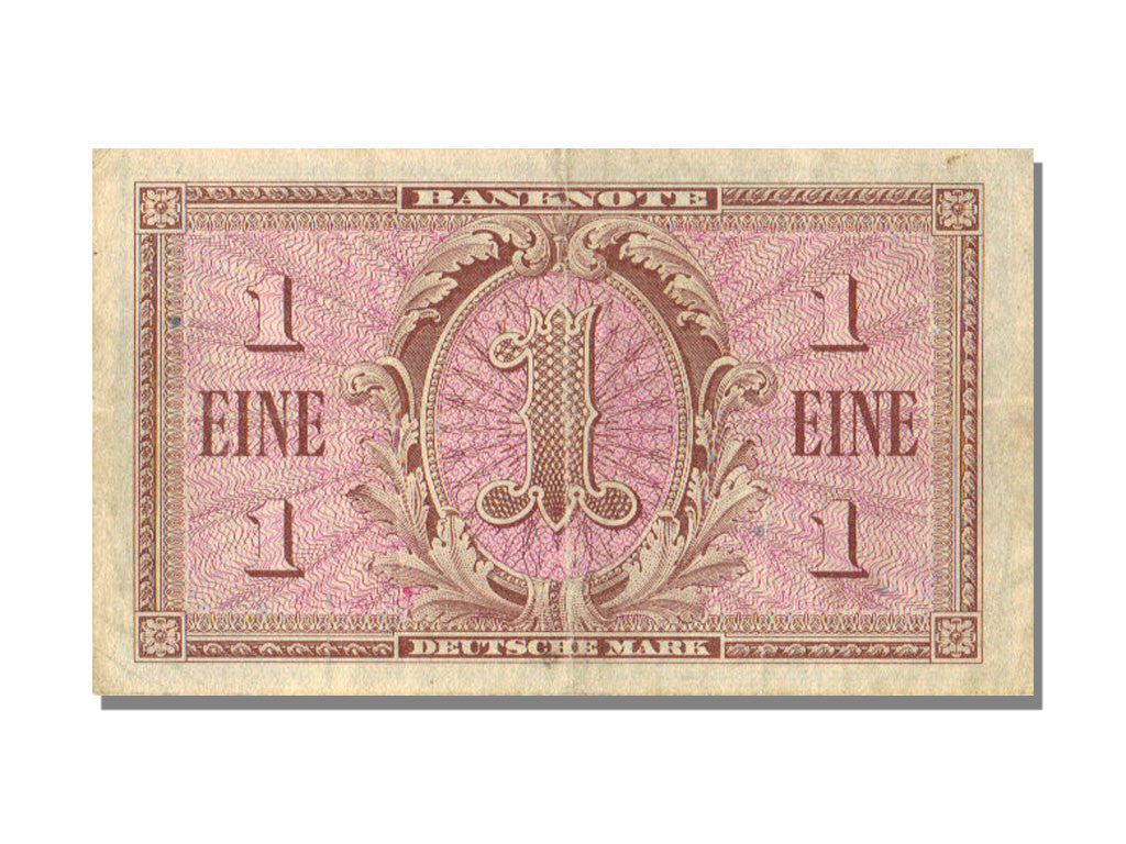 Billete, 2 Deutsche Mark, 1948, República Democrática Alemana, MBC