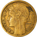 Moeda, França, Morlon, Franc, 1936, Paris, F(12-15), Alumínio-Bronze, KM:885