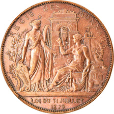 Frankrijk, Medaille, Centenaire de 1789, Exposition universelle, History, 1879