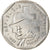 Moneta, Francja, Jean Moulin, 2 Francs, 1993, AU(55-58), Nikiel, KM:1062