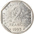 Moneda, Francia, Jean Moulin, 2 Francs, 1993, EBC, Níquel, KM:1062, Gadoury:548