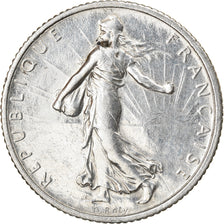 Moneta, Francja, Semeuse, Franc, 1916, Paris, MS(63), Srebro, KM:844.1