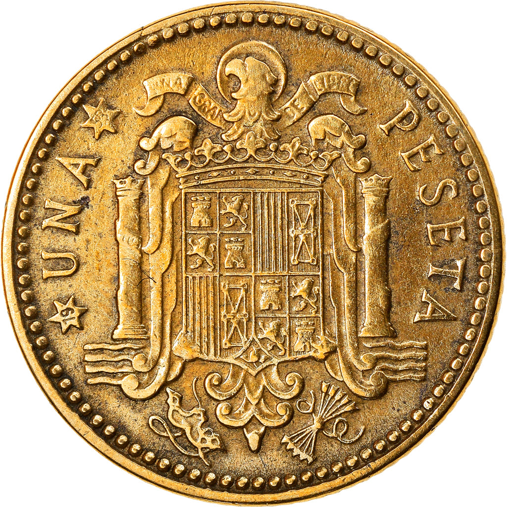 Coin, Spain, Francisco Franco, caudillo, Peseta, 1954, MS(60-62)