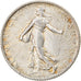 Coin, France, Semeuse, Franc, 1915, Paris, EF(40-45), Silver, KM:844.1
