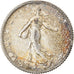 Monnaie, France, Semeuse, Franc, 1917, Paris, TTB, Argent, Gadoury:467, KM:844.1