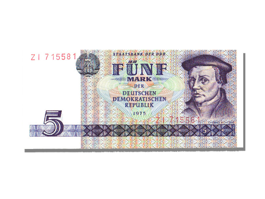 Germany, 5 Mark, 1975, UNC(65-70), ZI 715581