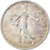 Coin, France, Semeuse, Franc, 1911, Paris, VF(30-35), Silver, KM:844.1