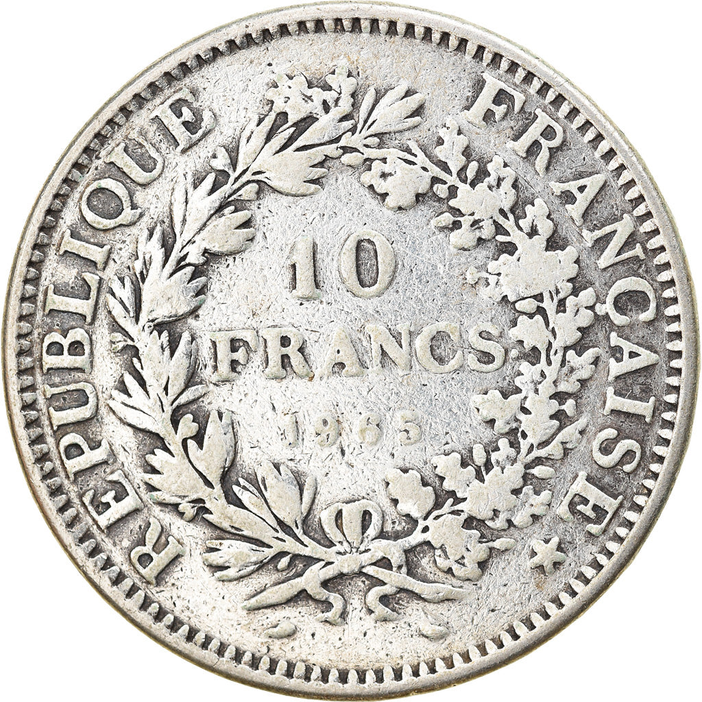 Monnaie, France, Hercule, 10 Francs, 1965, Paris, B, Argent, Gadoury:813, KM:932