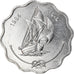 Coin, MALDIVE ISLANDS, 10 Laari, 1984, MS(60-62), Aluminum, KM:70