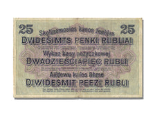 Germany, 25 Rubel, 1916, KM #R125, 1916-04-17, VF(30-35), B 442128