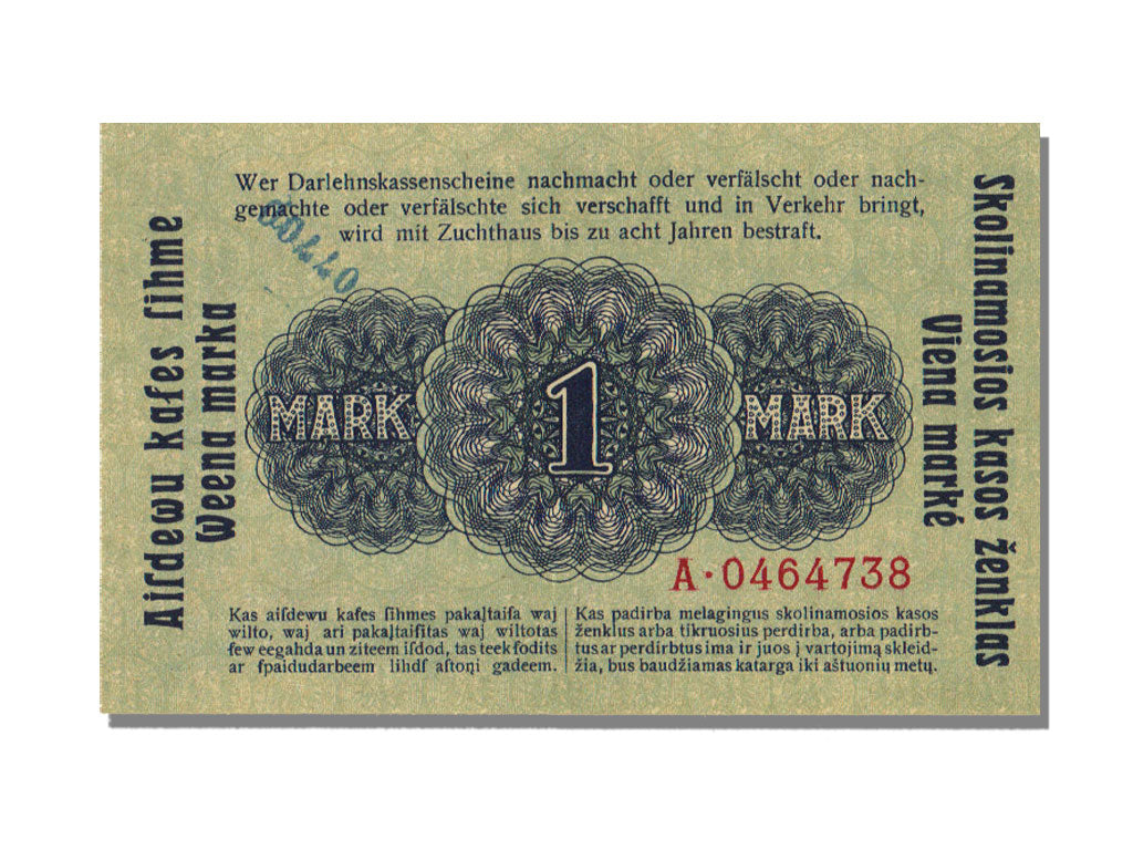 Germany, 1 Mark, 1918, 1918-04-04, UNC(65-70)