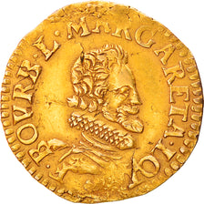 Moneda, ESTADOS FRANCESES, CHATEAU-RENAUD, Florin D'or, MBC+, Oro, KM:19