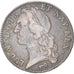 Moneda, Francia, Louis XV, Écu au bandeau, Ecu, 1742, Reims, BC+, Plata
