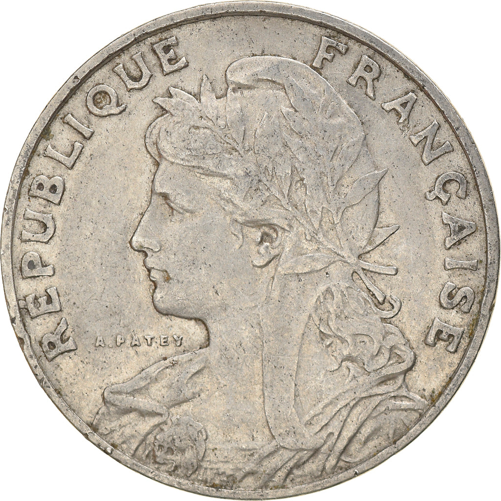 Coin, France, Patey, 25 Centimes, 1903, Paris, VF(30-35), Nickel, KM:855