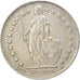 Coin, Switzerland, 1/2 Franc, 1951, Bern, AU(55-58), Silver, KM:23