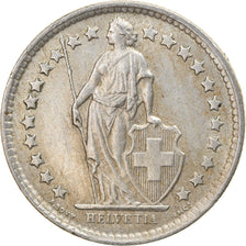 Coin, Switzerland, 1/2 Franc, 1959, Bern, AU(55-58), Silver, KM:23