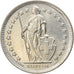 Coin, Switzerland, 1/2 Franc, 1961, Bern, MS(63), Silver, KM:23
