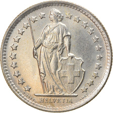 Moneta, Szwajcaria, 1/2 Franc, 1961, Bern, MS(63), Srebro, KM:23
