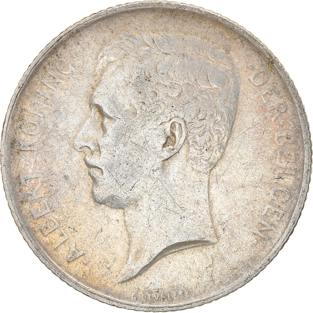 Coin, Belgium, Franc, 1911, AU(50-53), Silver, KM:72