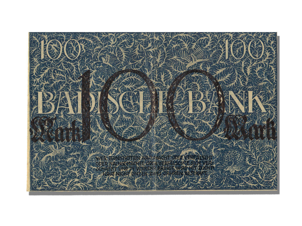 German States, 100 Mark, 1918, KM #S907, 1918-12-15, UNC(63)