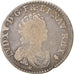 Monnaie, France, Louis XV, 1/4 Écu Vertugadin, 30 Sols, 1/4 ECU, 1716, Reims