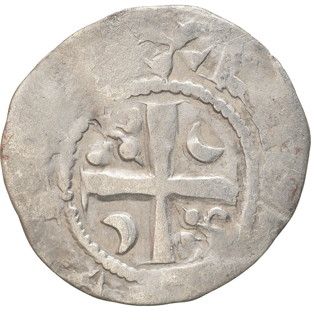 Moneta, Francia, Champagne, Henri Ier, Denarius, Reims, MB, Argento